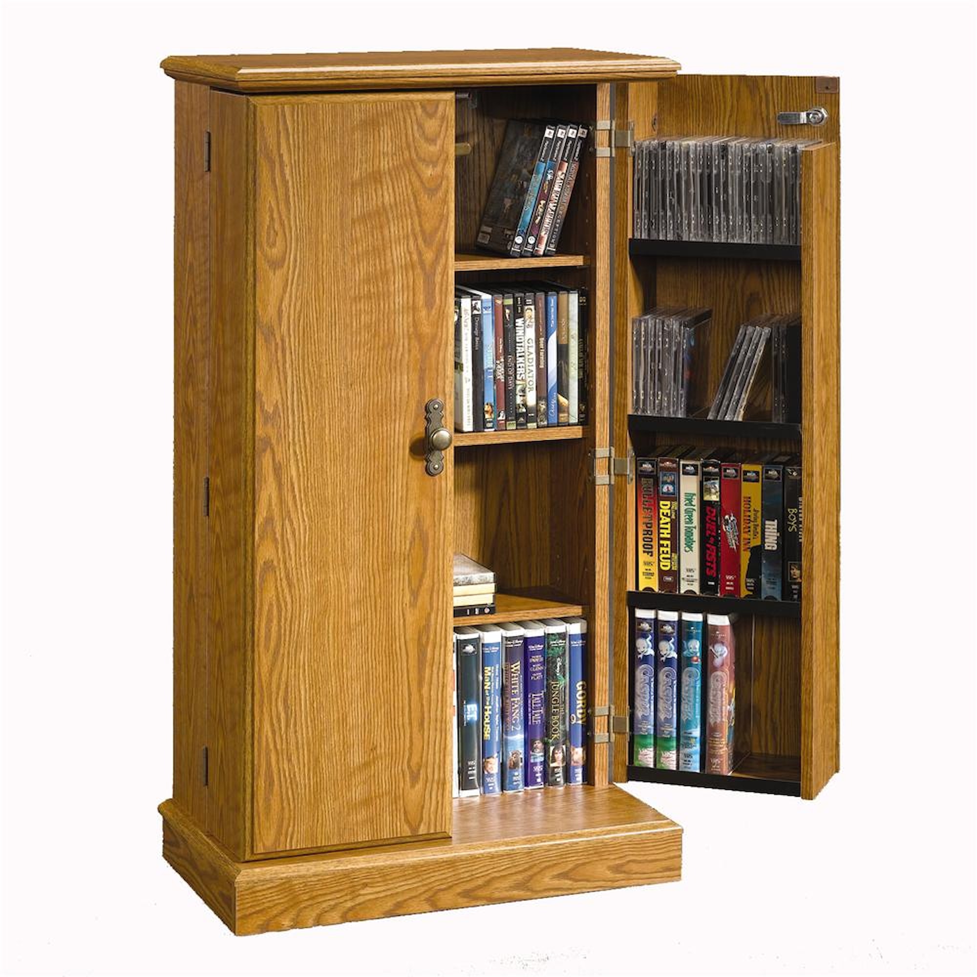 Sauder Orchard Hills 401349 Multimedia Storage Corner